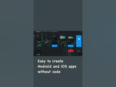 Easy to create Android and iOS apps without code - YouTube