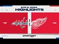 Nhl highlights  capitals vs red wings  april 9 2024