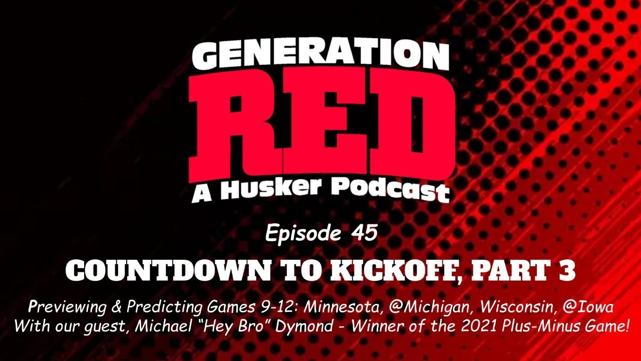2022 Husker Football - Countdown to Kickoff, Part 3: Games 9-12 (GRP 45, Full Episode)