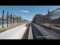 Transperth train drivers view - New Bayswater trackwork and platform