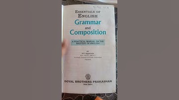 Essential English Grammar and composition NK Aggarwal