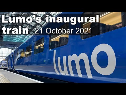 London to Edinburgh by Lumo:  The first train
