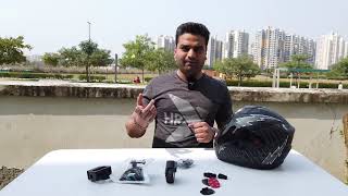 Moto Vlogging Helmet Setup - KingIndian - King Indian