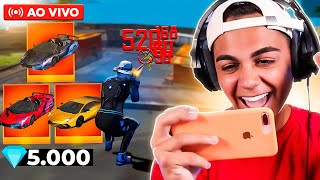 💙 FREITAS AO VIVO 💙 GIRANDO O NOVO EVENTO LAMBORGHINI 💙 FREE FIRE MOBILE 💙