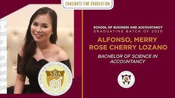 Tribute for the Graduating Class of 2020: SBA