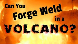Can You Forge Weld in a Mr. Volcano Gas Forge?