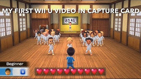 Wii Party U: Dojo Domination (Beginner Difficulty)