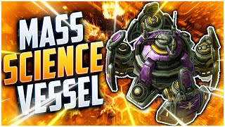 SC2 Direct Strike - MASS SCIENCE VESSELS (unstoppable)