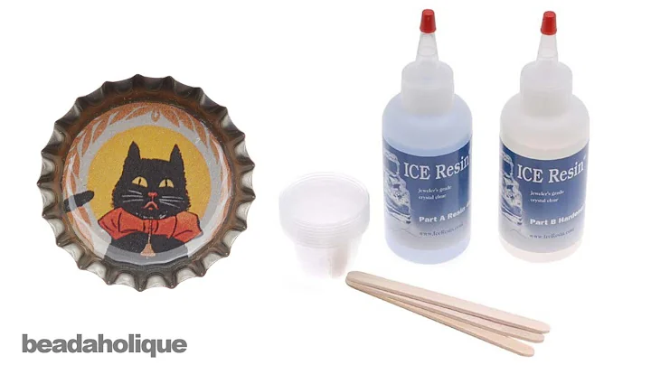 How to Make Bottle Cap Jewelry Using Resin