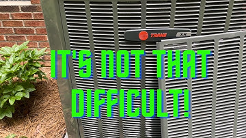 Testing sensors on the TRANE TAM Air Handlers