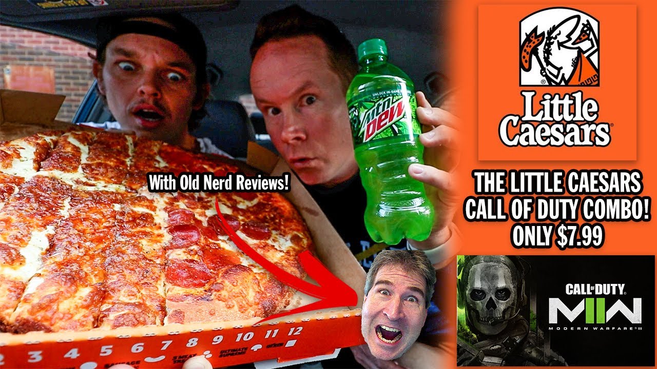 The Little Caesars Call of Duty Combo with Old Nerd Reviews! YouTube