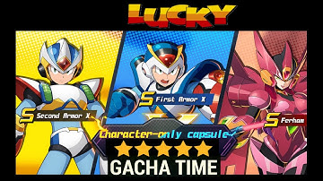 Gacha Summoning Pull - Guaranteed S Character-only Capsule Element Metal Paid [ Rockman X Dive ]