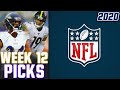 Week 12 Game Picks!  NFL 2020 - YouTube