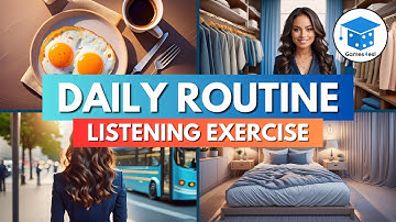 Daily Routine Listening Exercise | Learn & Practice English with a Story