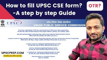 How to fill UPSC CSE form? | Mistakes to avoid!