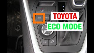 ¿Para qué sirve el ECO MODE? | Toyota Nimocasion