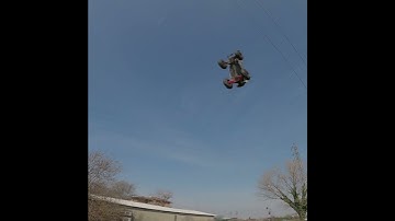 2040 RC - Traxxas X-Maxx mega jump 😎 #shorts #rc #jump #stunt #freestyle #rcfun #traxxas #xmaxx