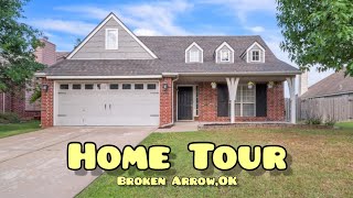 Tour This Broken Arrow Gem with me! | Oklahoma Real Estate | Living in Tulsa