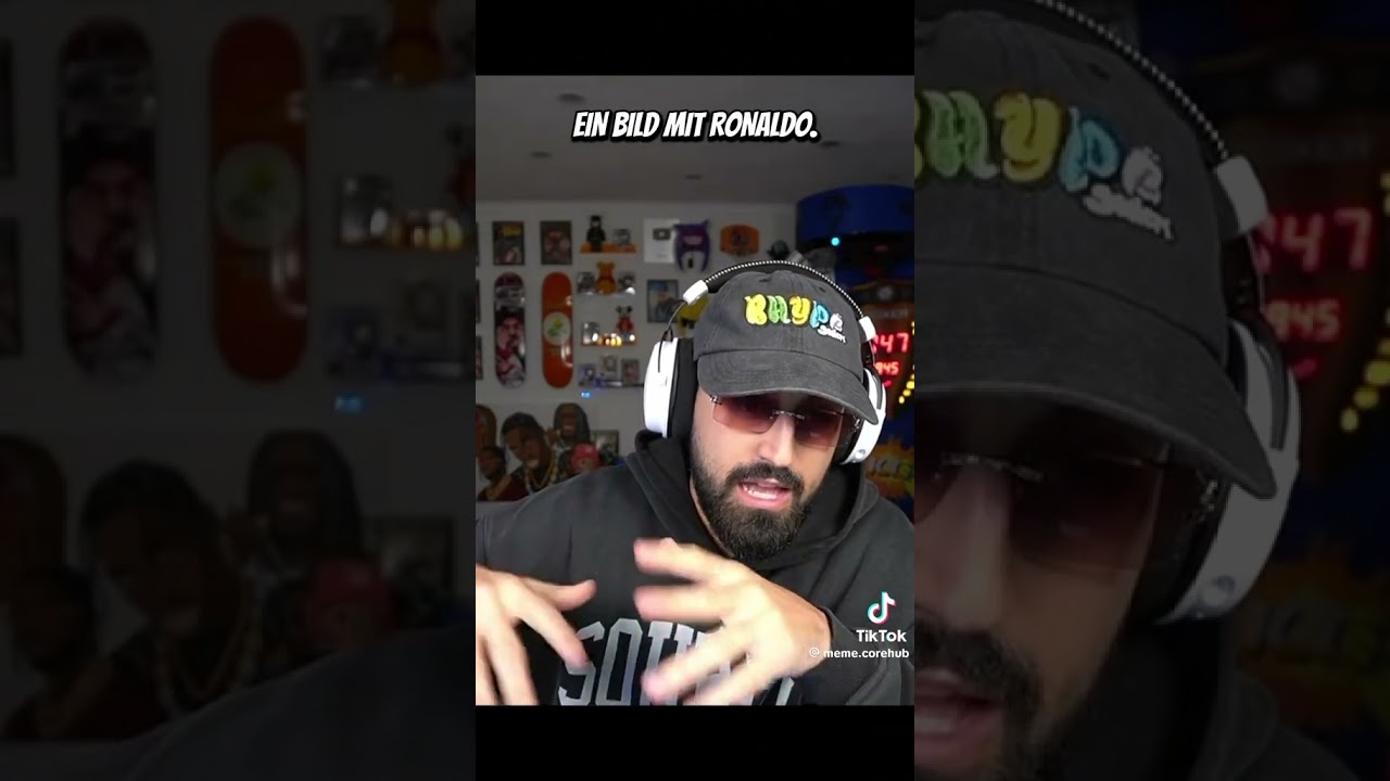 Danielslump über Bild mit Ronaldo