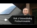 Fotowoltaika po roku. Co poszło nie tak ? Ile zarobiła? Czas zwrotu