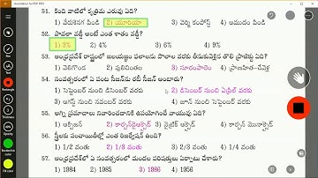 TSPSC VRO 2012 EXAM QUESTION PAPER WITH KEY