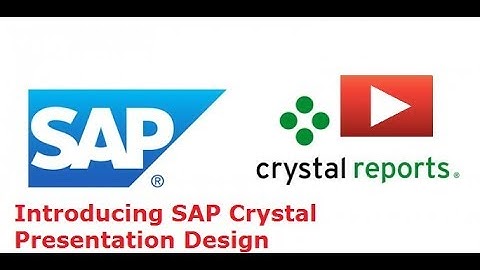 Introducing SAP Crystal Presentation Design