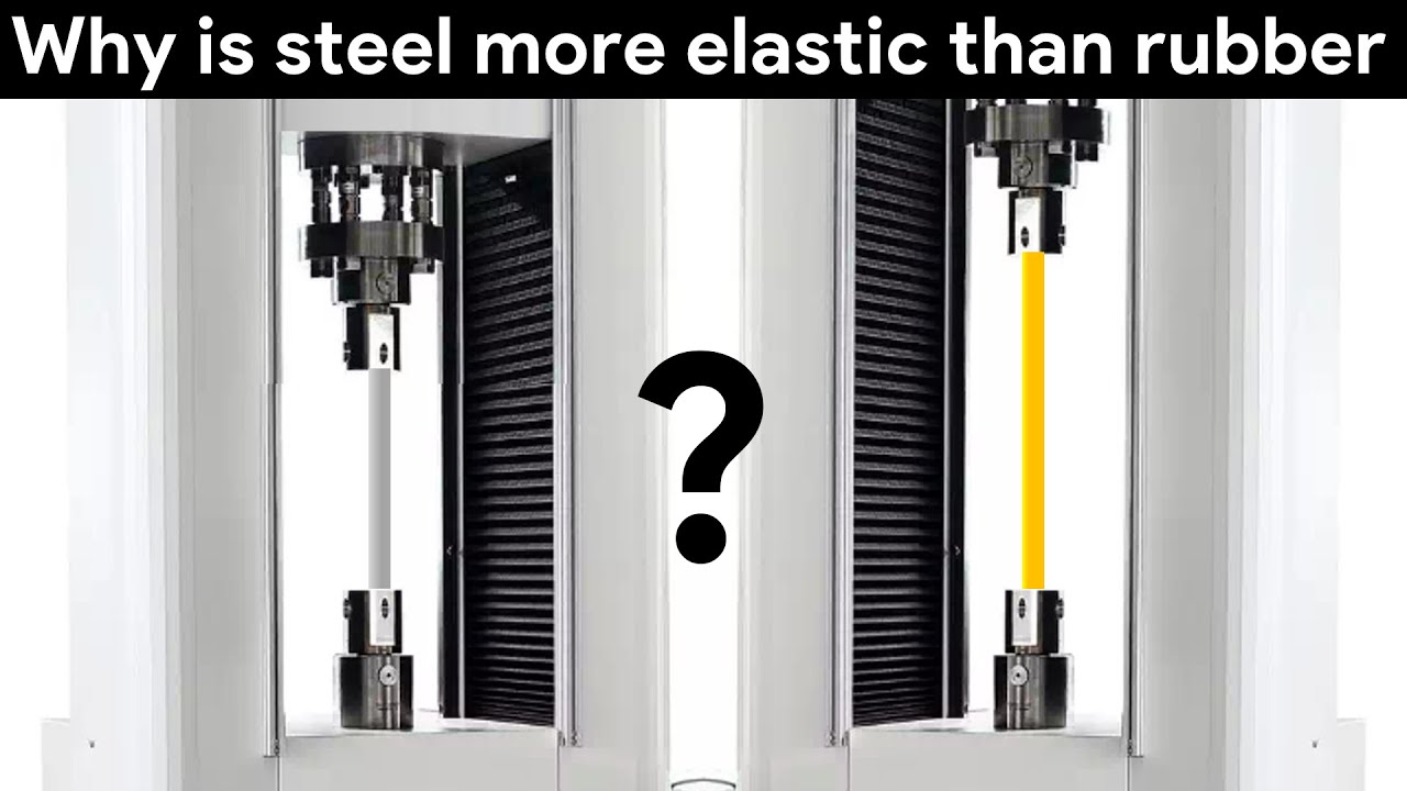 Rubber Vs Steel - What'S More Elastic