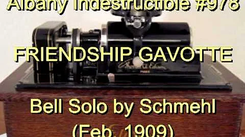 978 - FRIENDSHIP GAVOTTE, Bell Solo by Schmehl (Fe...