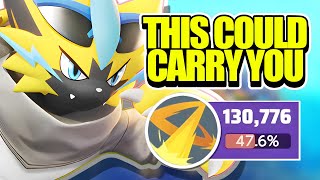 Wild Charge Zeraora is the Best Solo Q Carry Build | Pokemon Unite