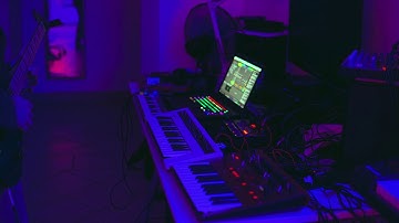 Live jam II (Korg Monologue+Volca Drum+Yamaha Reface CS+Ableton+E.Guitar)