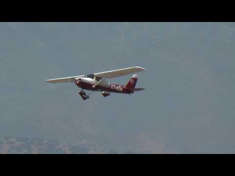 Cessna 150, N714GM departing Brackett, KPOC on 061410 at 1332
