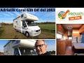 Recensione camper Adria Adriatik Coral 630 DK del 2003