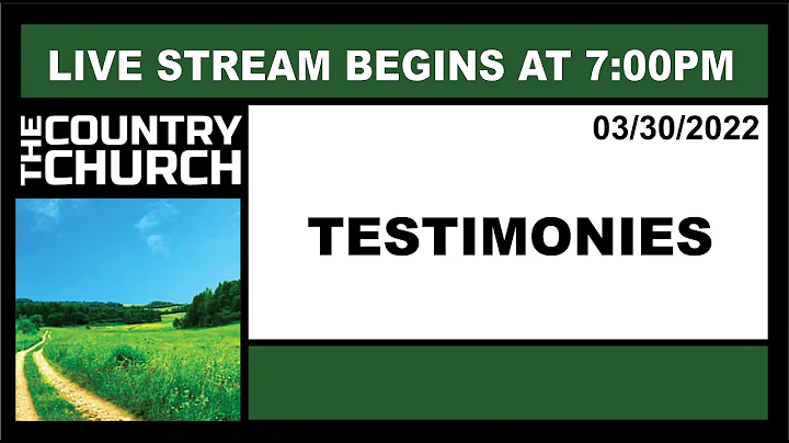 Wednesday Testimonies - Joe Gross - Lynette Hughes