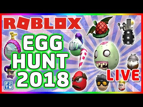 Roblox Live Hunting For Eggs In The Roblox Egg Hunt 2018 - roblox live hunting for eggs in the roblox egg hunt 2018