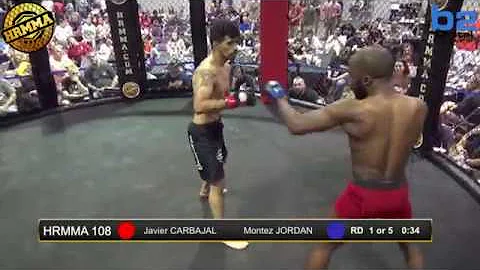 HRMMA 108  Fight 10:  Javier Carbajal vs  Montez J...