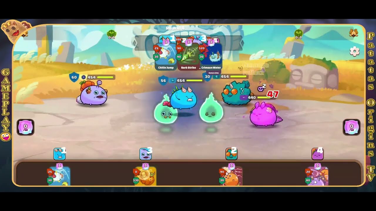 SS 54: Louie's Weird God Dawn with the Unusual Shrimpinator!  P.O.TV Axie Infinity Classic V2