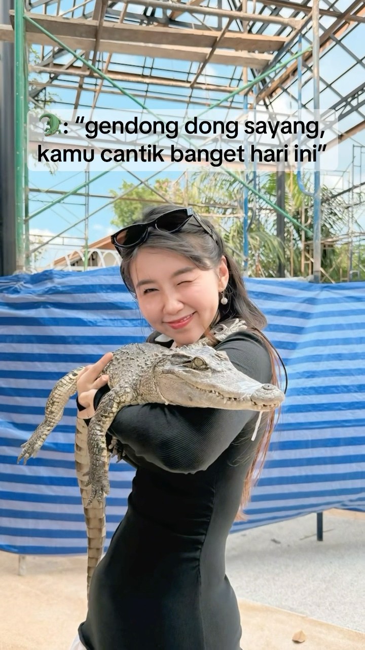 1 kalimat buaya darat??