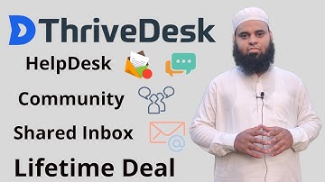 ThriveDesk Lifetime Deal - HelpDesk, Community and Shared Inbox Software for Lifetime