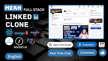Demo MERN LinkedIn Clone Full Stack | Chat, Notifications, Comments, Likes & Tailwind CSS🔥