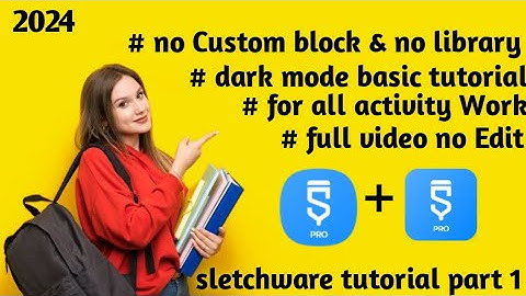 sketchware dark mode tutorial in 2024 #sketchware_pro #sketchware_tutorial