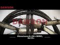 Hot Dip Galvanized Steel Wire Rope Eye Slings | Heavy Duty Carbon Steel Lifting Sling 6mm-120mm