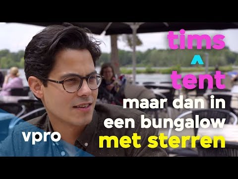 Rob Jetten in Tims ^ tent: maar dan in een bungalow met sterren