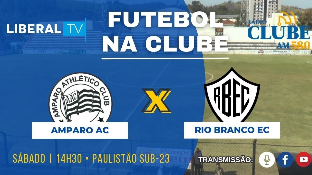 Amparo AC x Rio Branco EC - 5ª Rodada da 1ª fase do Paulistão Sub-23 ...