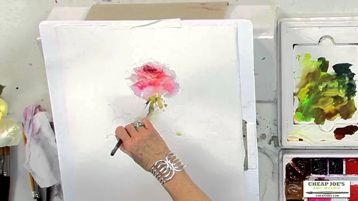 Watercolor Techniques with Janet Rogers - Painting Roses