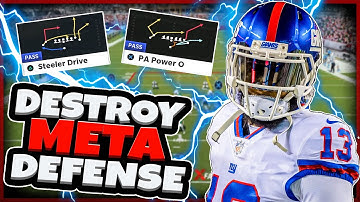 DESTROY The Meta Defense In Madden 21!! (Singleback Wing Stack Offensive Scheme)