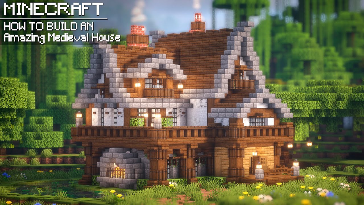 Minecraft | How to Build a Medieval House - YouTube