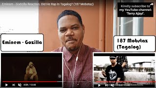 Eminem - Godzilla Reaction. Did He Rap In Tagalog? (187 Mobstaz)