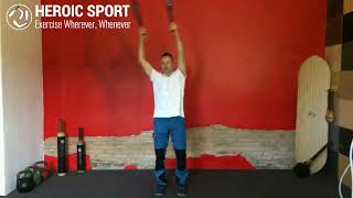 Indian clubs 105 | Circuit #1 exercise 7/8 (Read description for instructions)