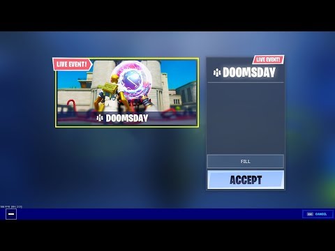 Fortnite Doomsday Event New Youtube - roblox livestream ctg stream 23 code three gaming