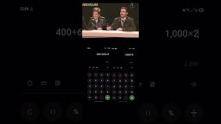 fuuny calculator test iPhone vs Samsung #funny #presetalightmotion
